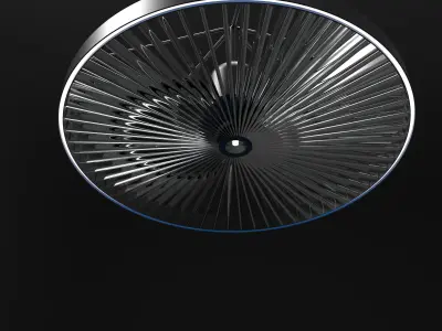 Jet style Ceiling Fan 3D model