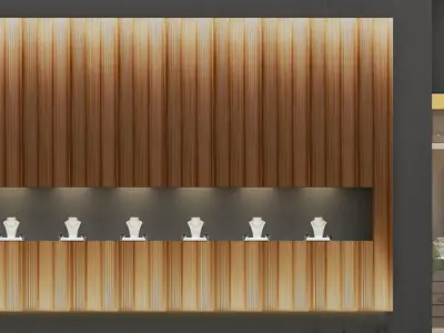 Modern Jewery Store Design 3D model