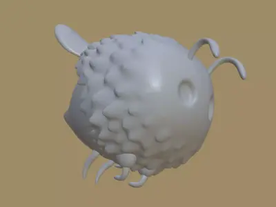 Hollow Knight Hive Guardian 3D model