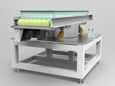 Rotating conveyor 3D model