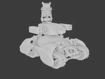 Drone Tank Free 3D model