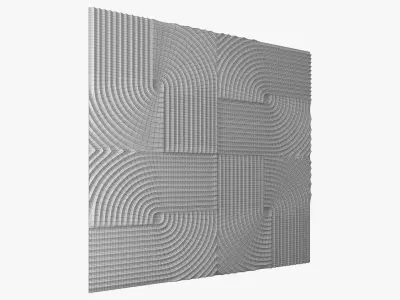 wave wall 18 3D model