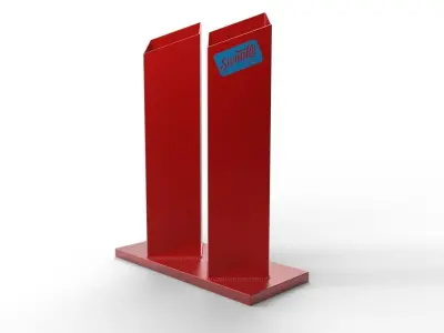 SwankySteel Diamond Shotgun Stacks Low-poly 3D model