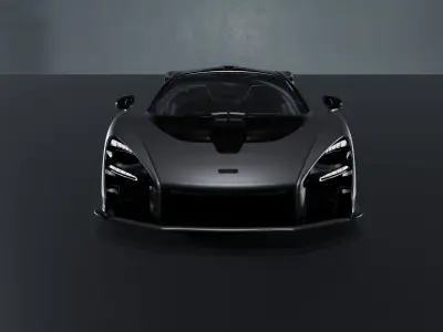 Mclaren senna 3D model