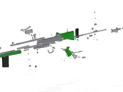 Heckler  Koch G3 3D model