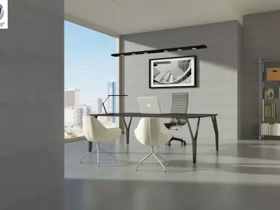 the boss office 3D model