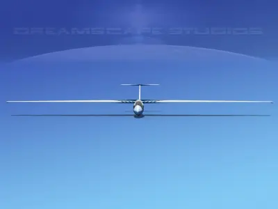 SZD-36 Cobra Glider V12 3D model