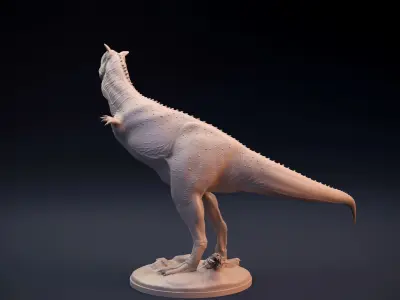 Carnotaurus courtship dance - FREE model Free 3D print model
