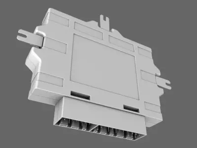 ECU Engine Control Unit 3D model