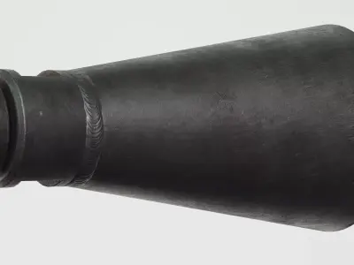 Colt - Cone Flash Hider - Replica Low-poly 3D model