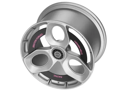 Brixton Forged Low-poly 3D model