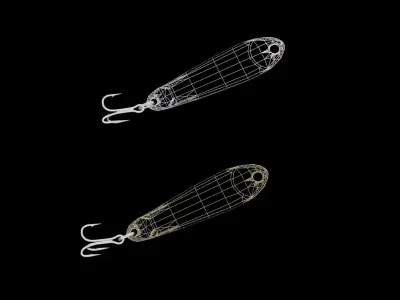 Fishing Spoon 3D model