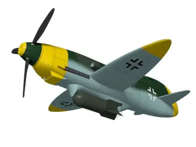 Hutter Hu 136 3D model