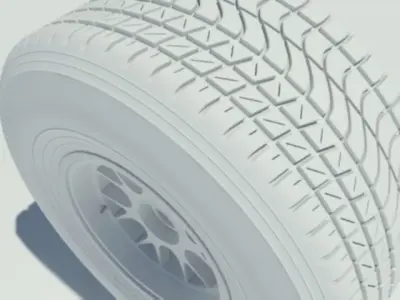 Pirelli f1 tyre set 3D model