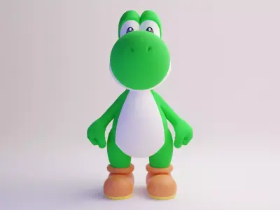 Yoshi 3D model