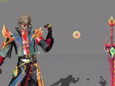 Ling Neobeast Low-poly 3D model