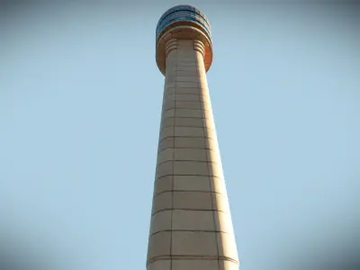 Airport Control Tower Atlanta 3D model
