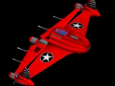 heavenly rover Low-poly 3D model