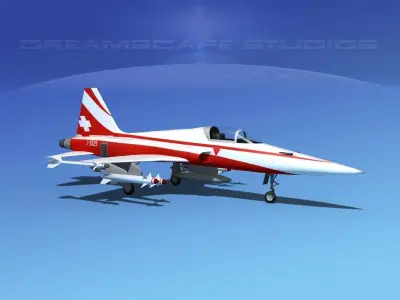 Northrop F-5E Tiger Switzerland 3D model