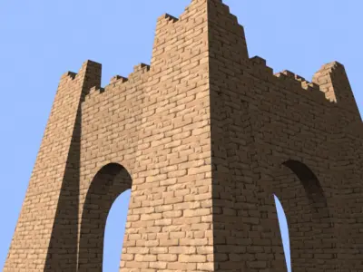 The Accurate Ziggurat of Ur - 3d model 3D model