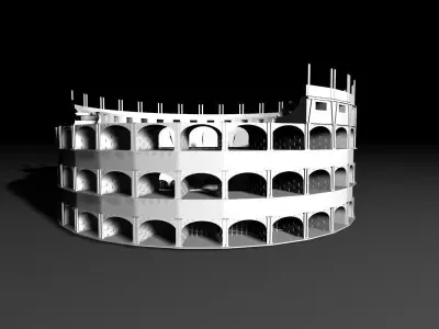 Colosseum Famous Monument of Rome 3D model