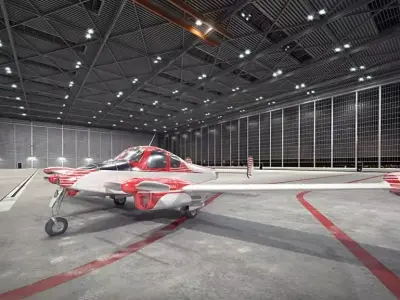 Single Engine Plane 3D model