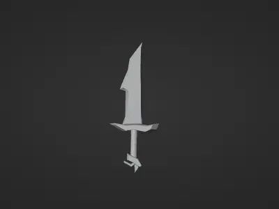 Stylized Sword Pack - Blade 9 Sample Free low-poly 3D model