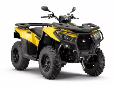 Rugged Offroad ATV Quad Bike All Terrain Vehicle 3D model