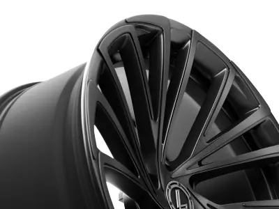 Lenso Black Angel Rim 3D Model 3D model