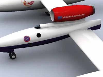 Global Flyer 3D model