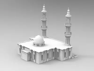 Islamic Mosque 3D model