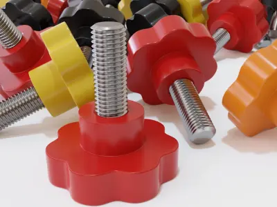 Clamping bolt 3D model