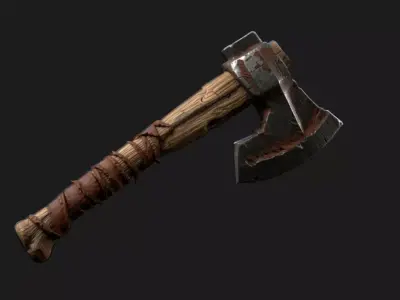 Survival Axe 3D model