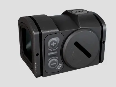 Aimpoint ACRO P 2 Low-poly 3D model