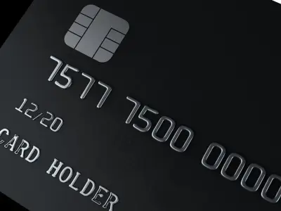 Credit Card 3D model buy