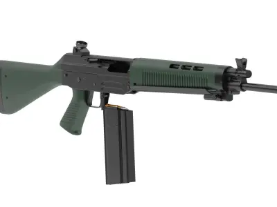 SIG SG 540  3D model