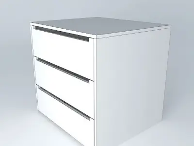 closet internal drawers Free 3D model