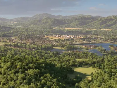 Medieval tribes 3D model