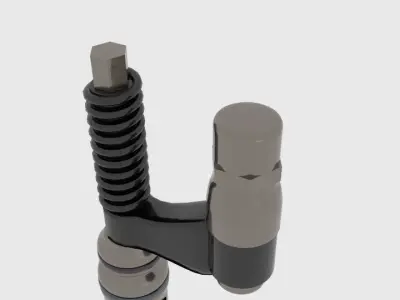  Engine Part Injector 3D model