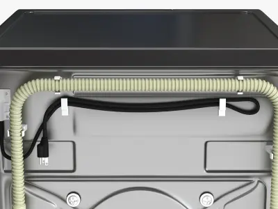 Inox Samsung WW6800 Washer 3D model