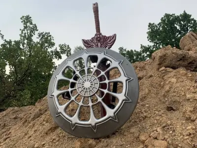 3D model Homunculus Sword from Lineage2 Game 3D print model