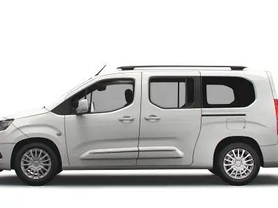 Toyota ProAce City Verso XL 2022 3D model