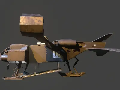 UD4 Cheyenne ALIENS 3D model