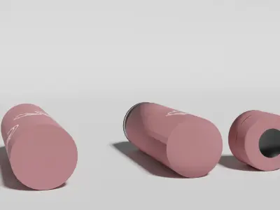 thermos simple Free low-poly 3D model
