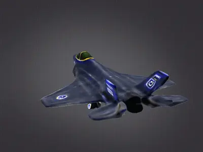 F35 Jet 3D print model