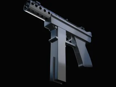 Tec-9 Gun 3D model