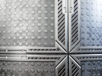  Metal Floor Substance material and textures Texture