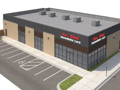 Retail-140 Retail Store C 3D model