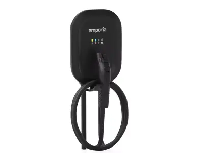 Emporia Smart Home Wall Mount EV Charger 3D model