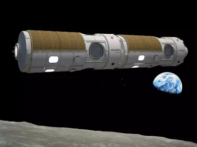 The Axiom hub modules AxH1 and AxH2 3D model